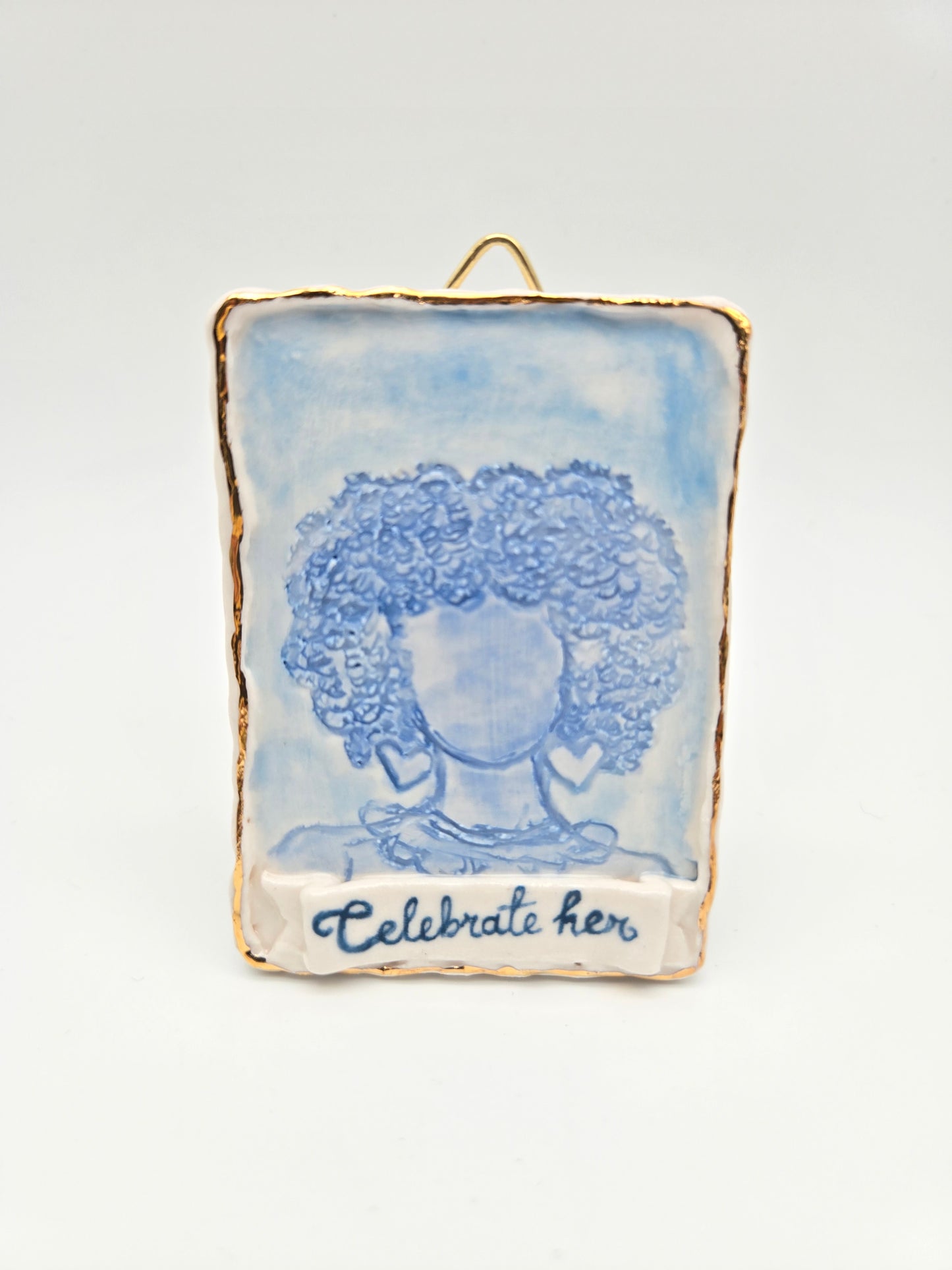 Celebrate her | Porcelain Painting