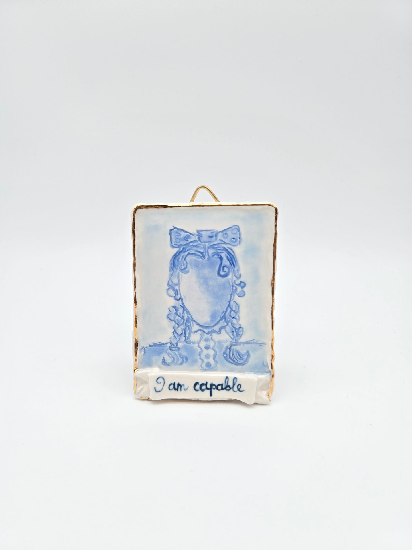 I am capable | Porcelain Painting