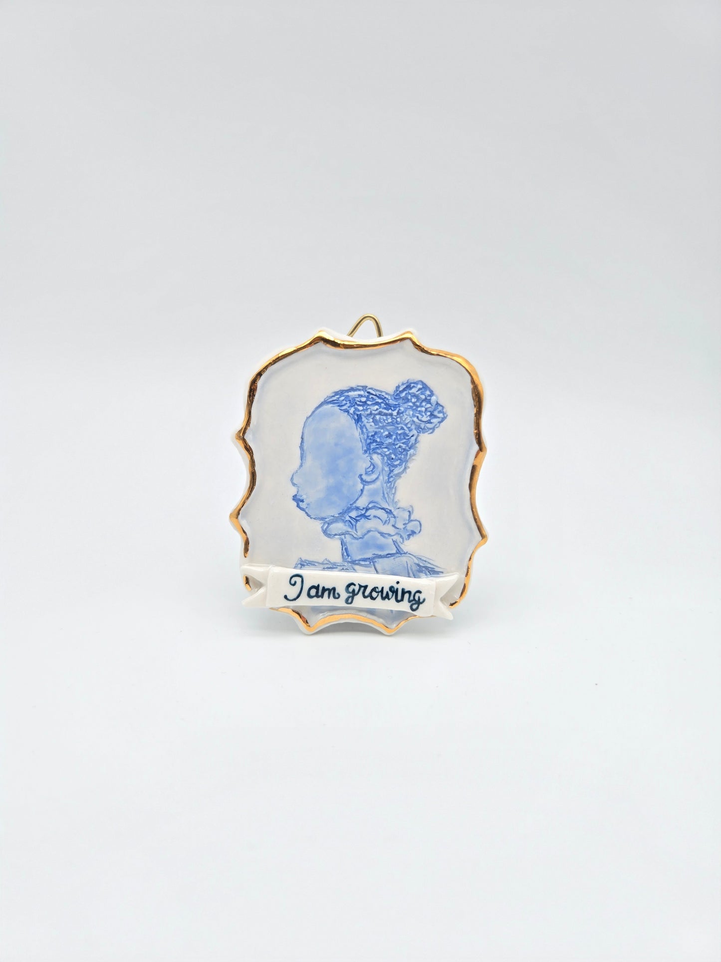I am growing | Porcelain Painting