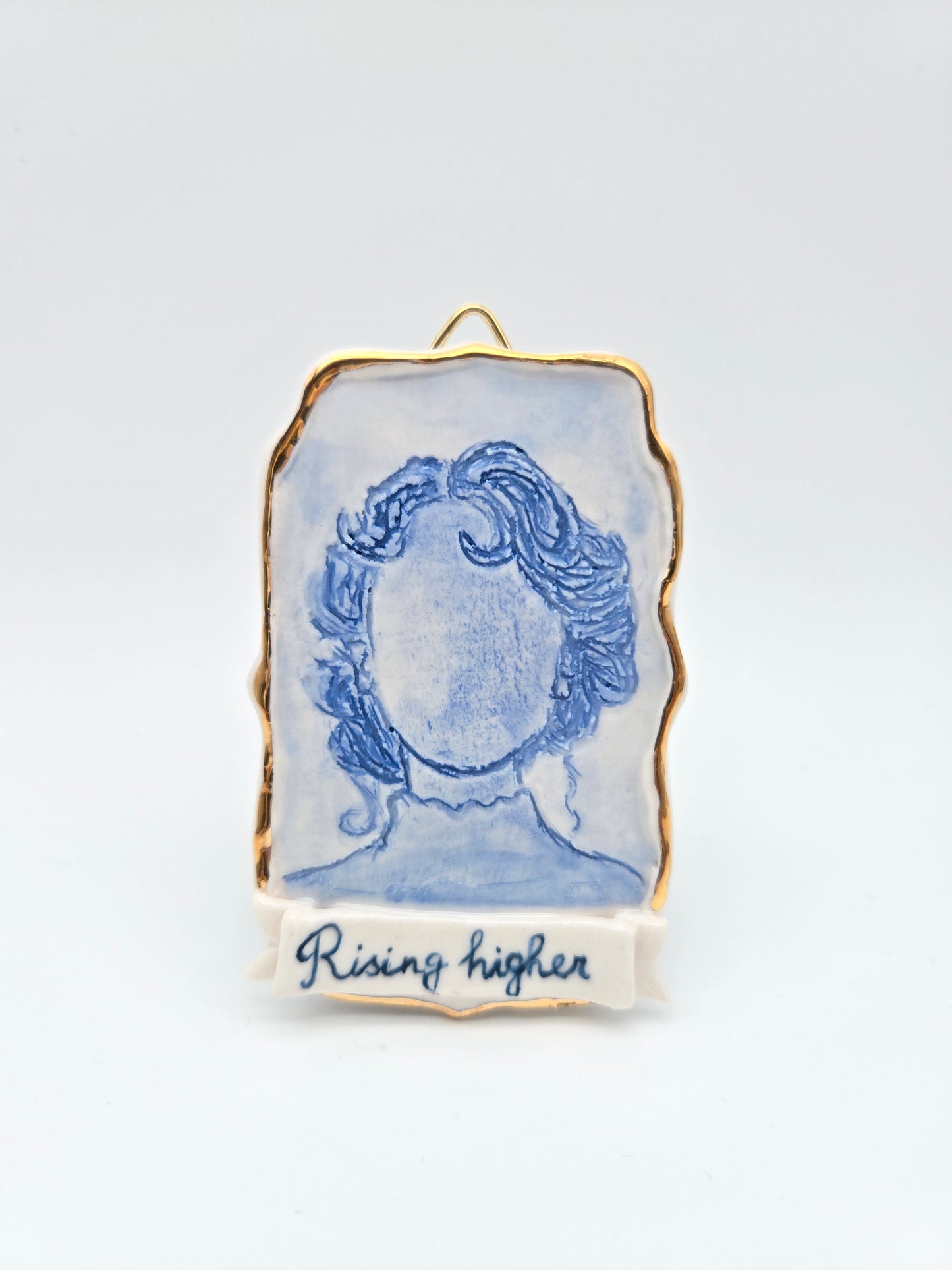 Rising higher | Porcelain Painting