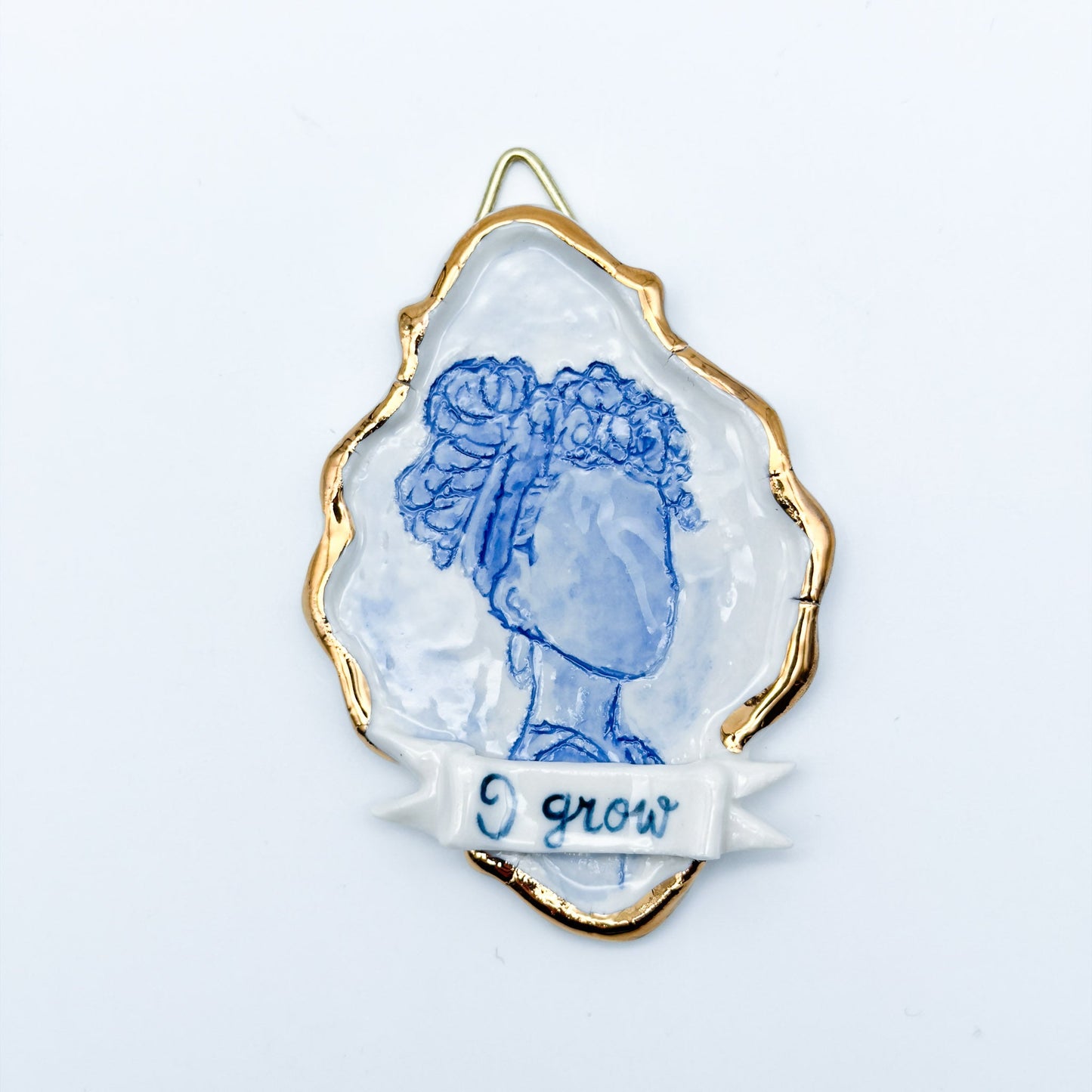I grow | Porcelain Painting