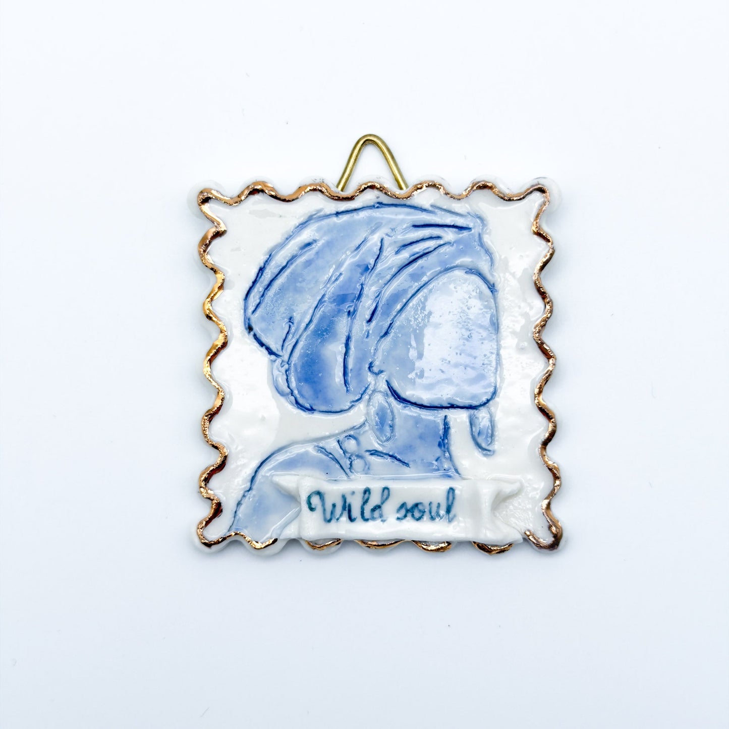 Wild soul | Porcelain Painting