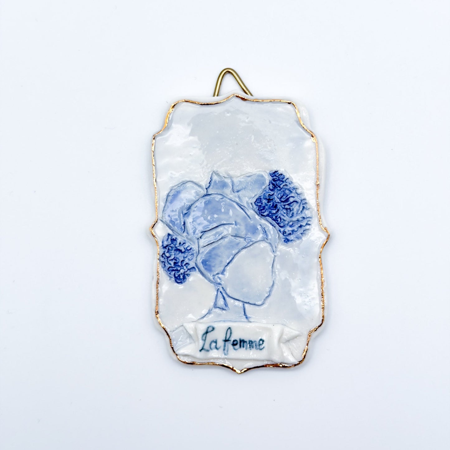 La femme | Porcelain Painting