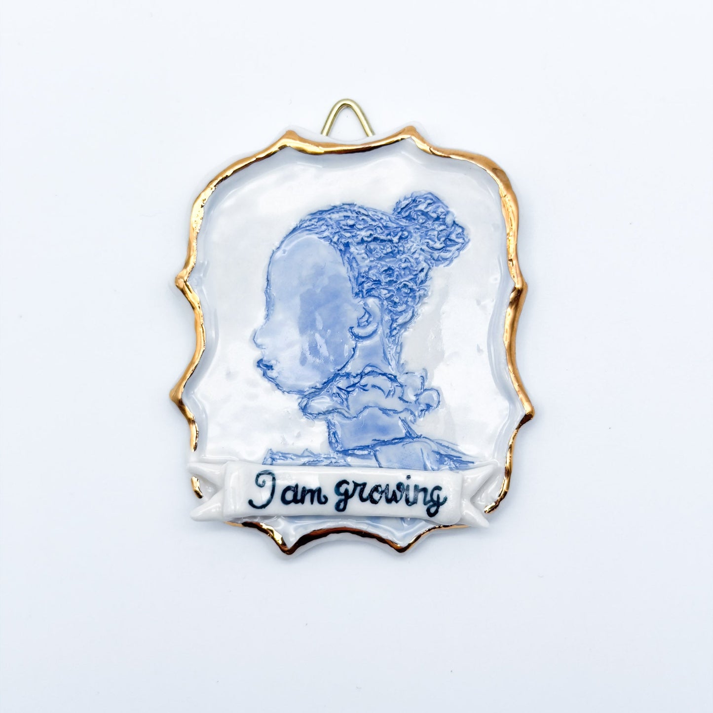 I am growing | Porcelain Painting