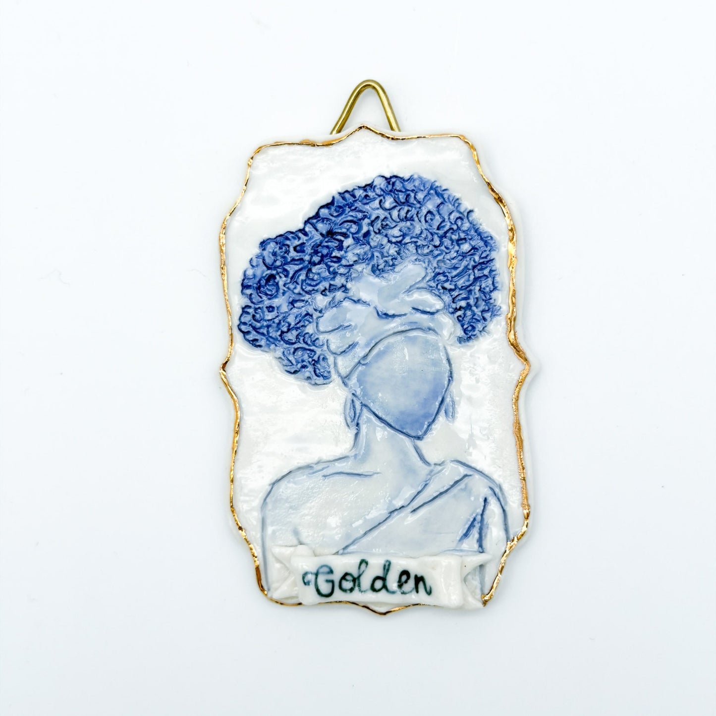Golden | Porcelain Painting