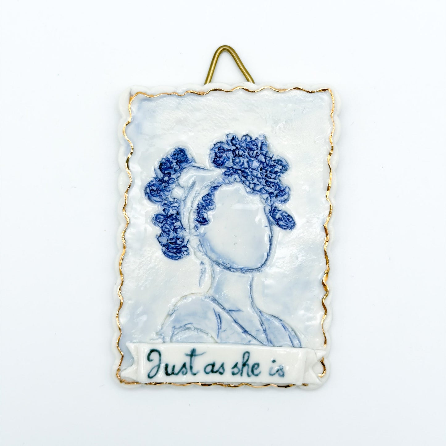 Just as she is | Porcelain Painting