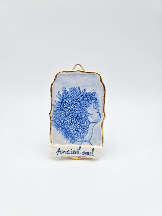 Ancient soul | Porcelain Painting
