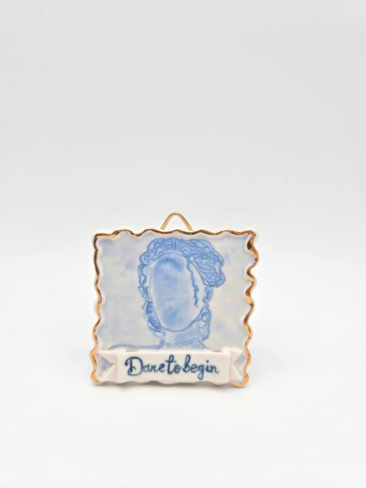 Dare to begin | Porcelain Painting