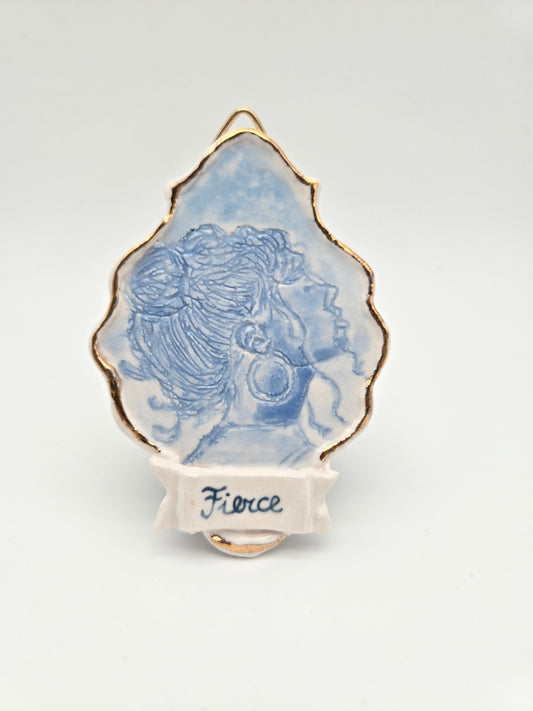 Fierce | Porcelain Painting