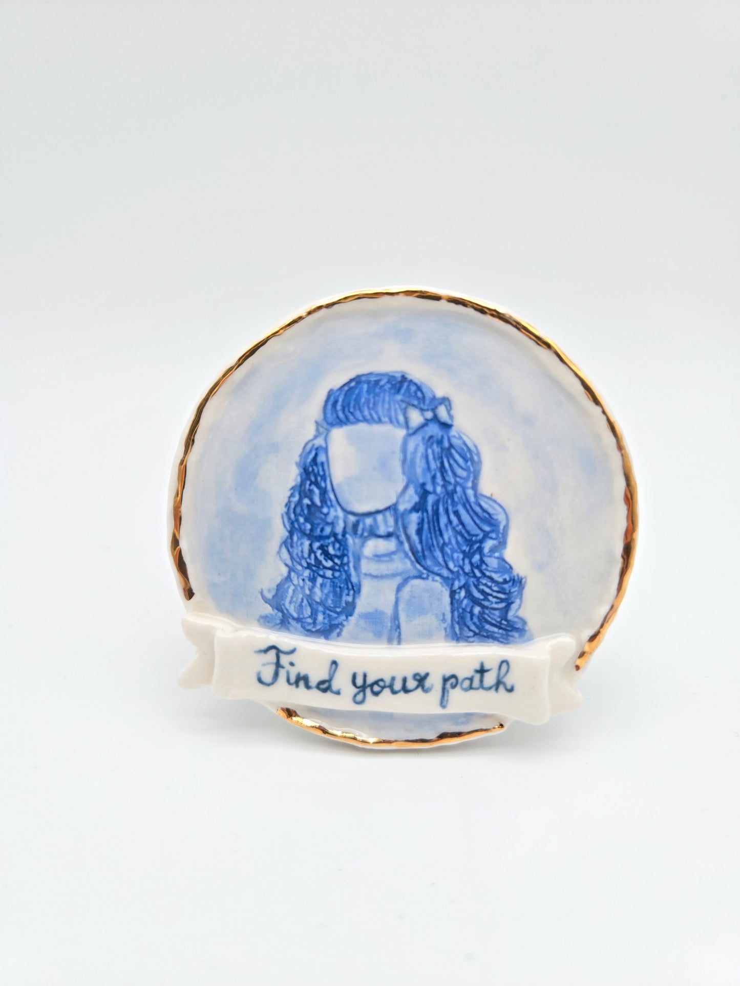 Find your path | Porcelain Painting
