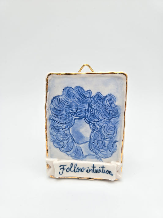 Follow intuition | Porcelain Painting