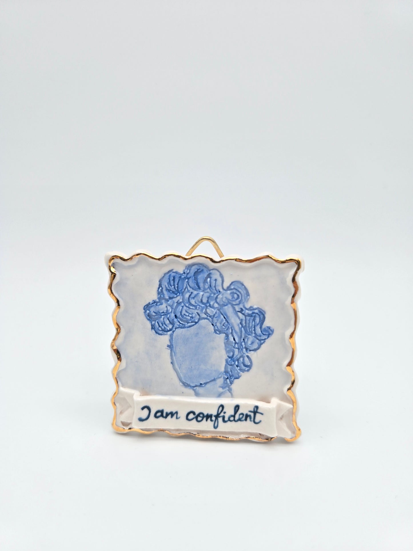 I am confident | Porcelain Painting