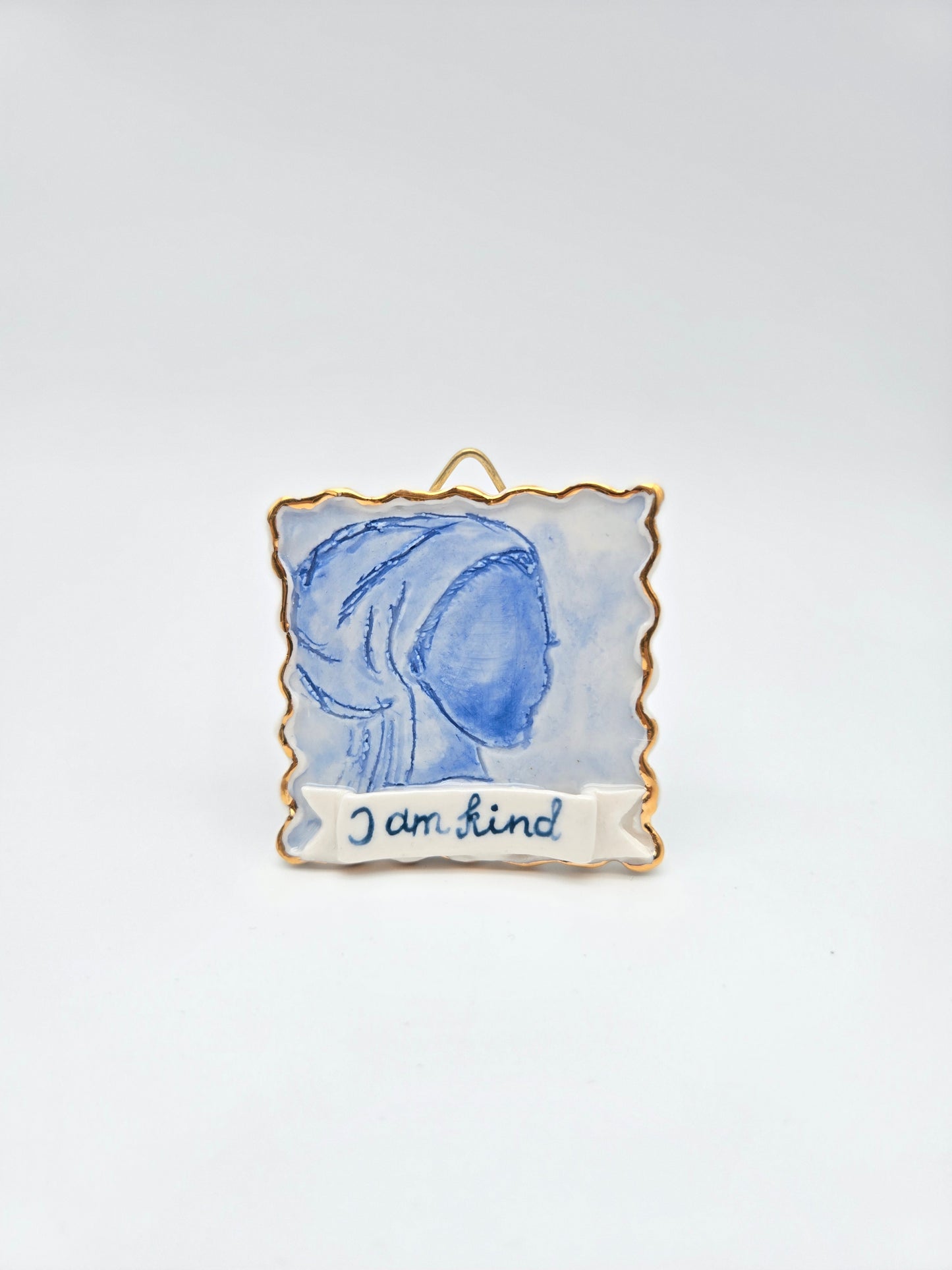 I am kind | Porcelain Painting