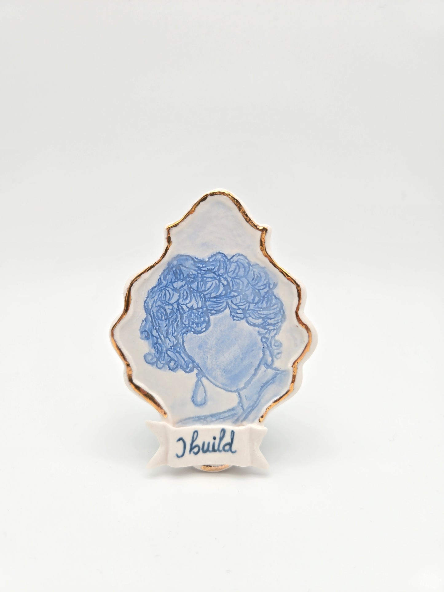 I build | Porcelain Painting