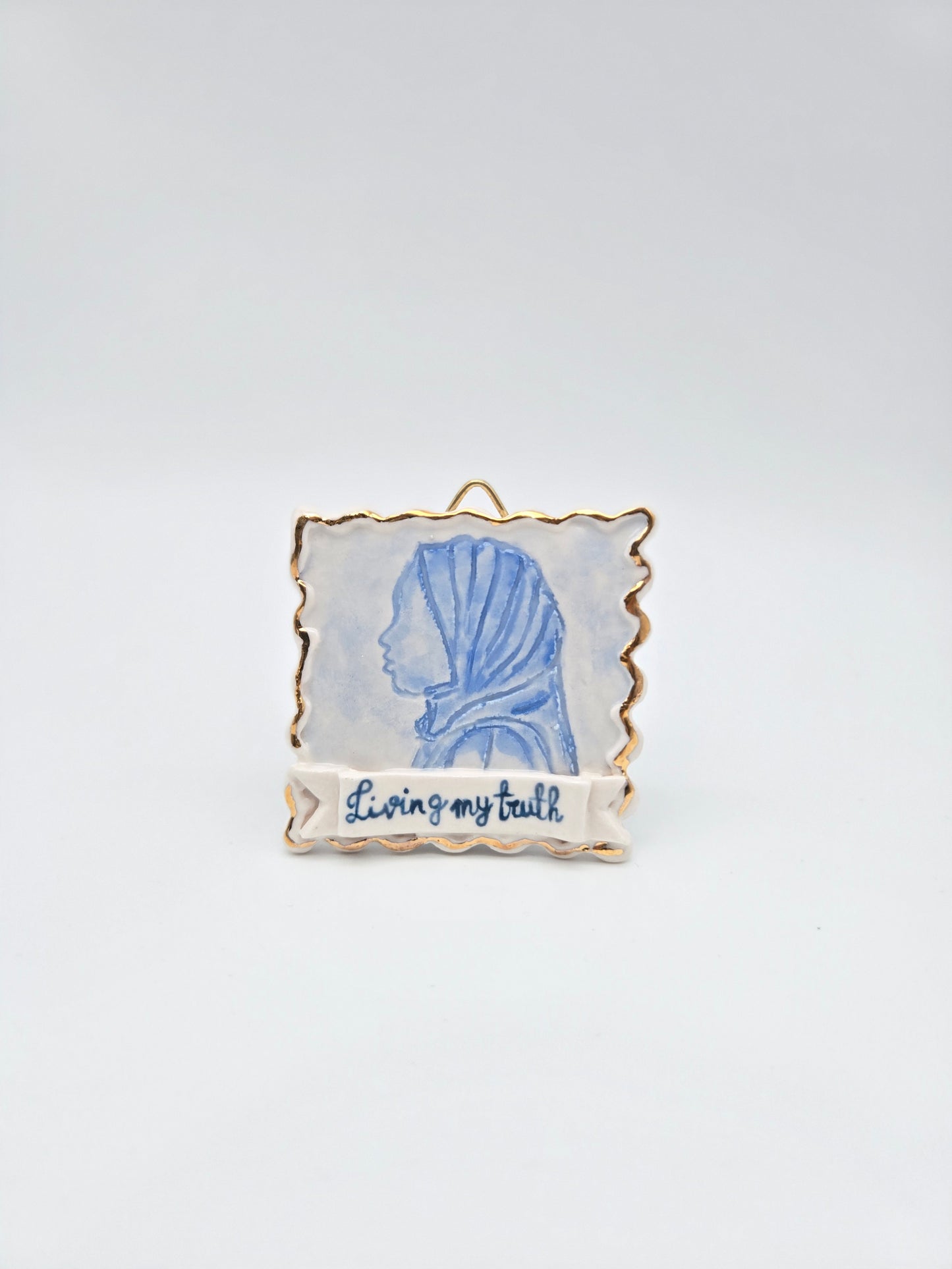 Living my truth | Porcelain Painting