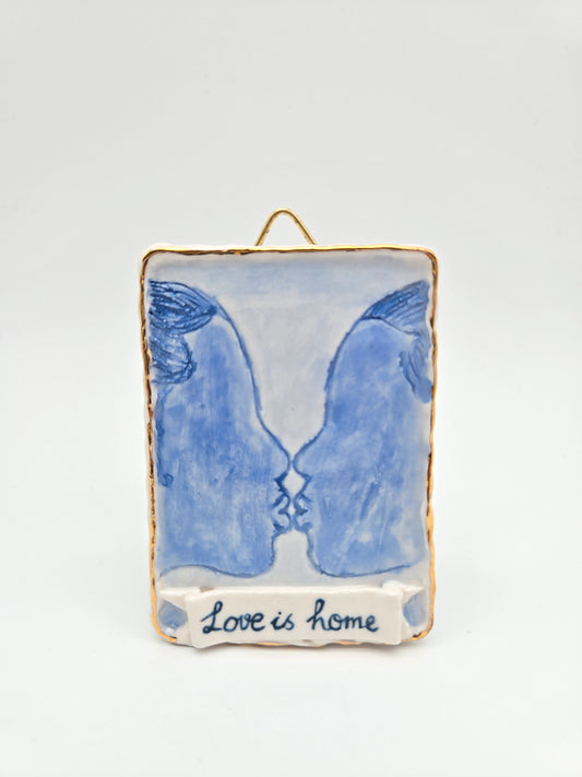 Love is home | Porcelain Painting