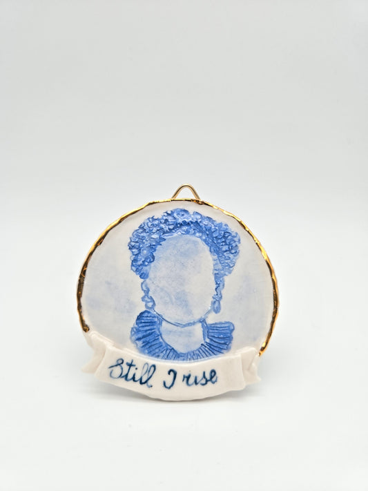 Still I rise | Porcelain Painting
