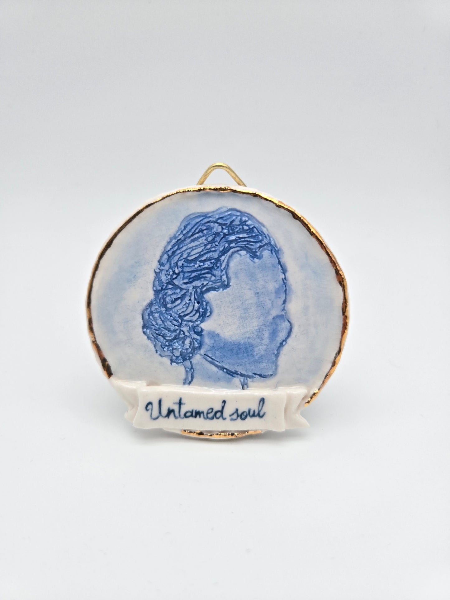 Untamed soul | Porcelain Painting