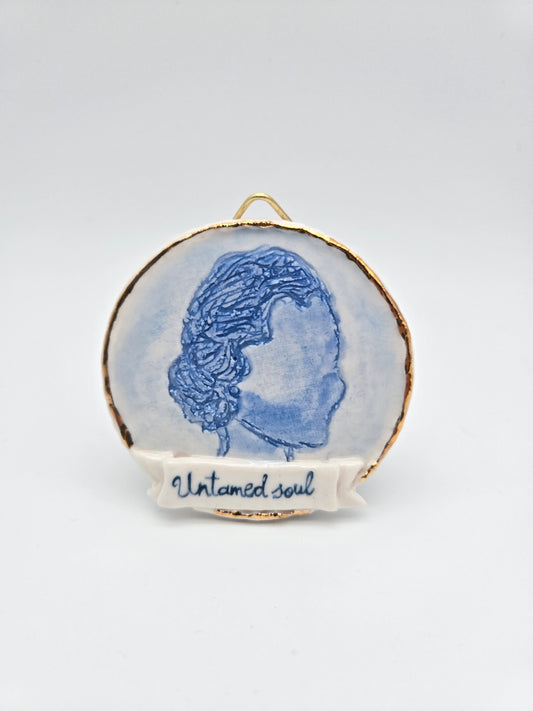 Untamed soul | Porcelain Painting