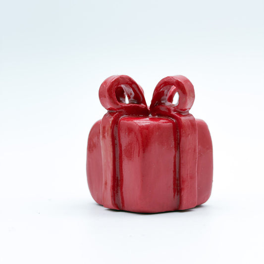 Gift box Candle Holder Red velvet