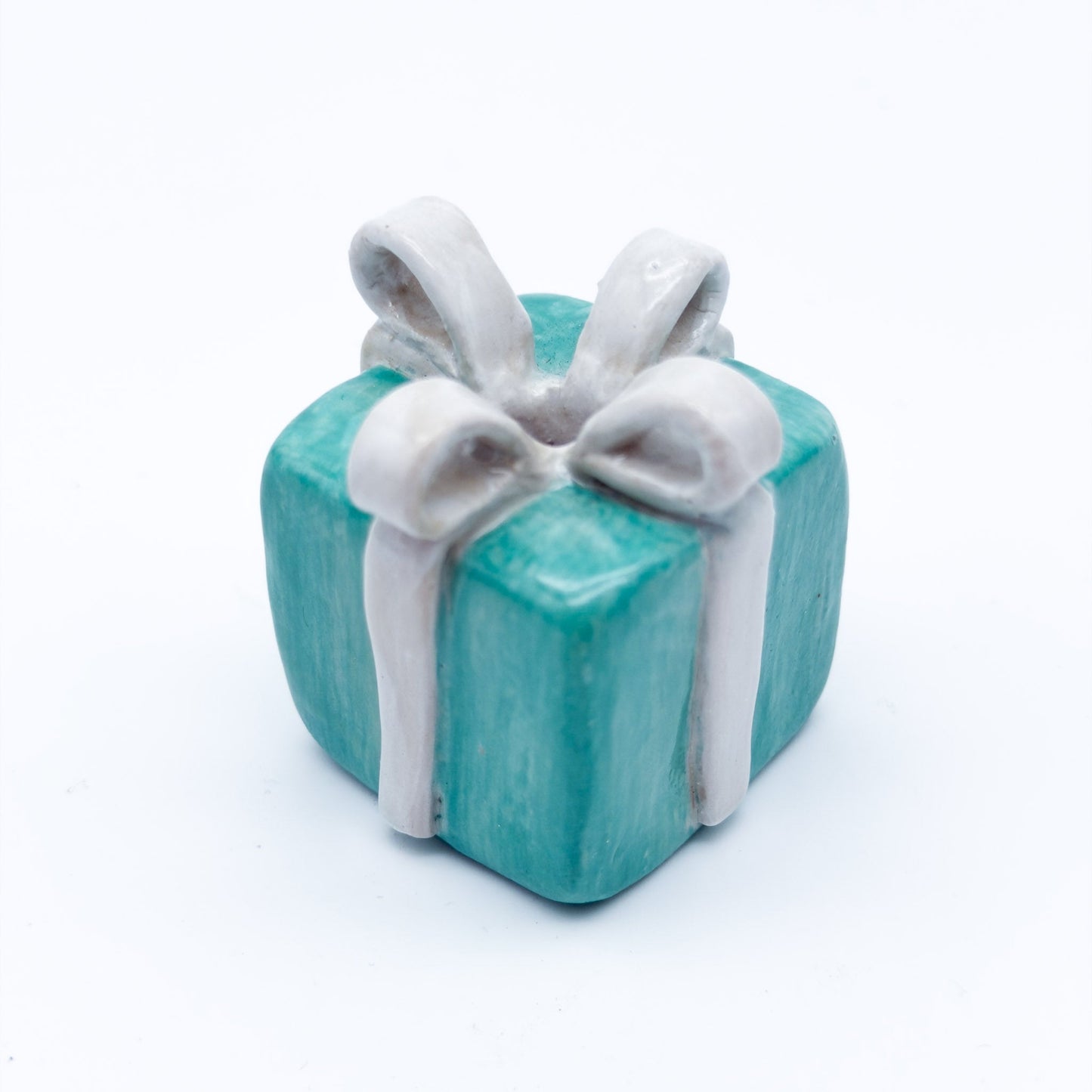 Gift box Candle Holder Gray ribbon