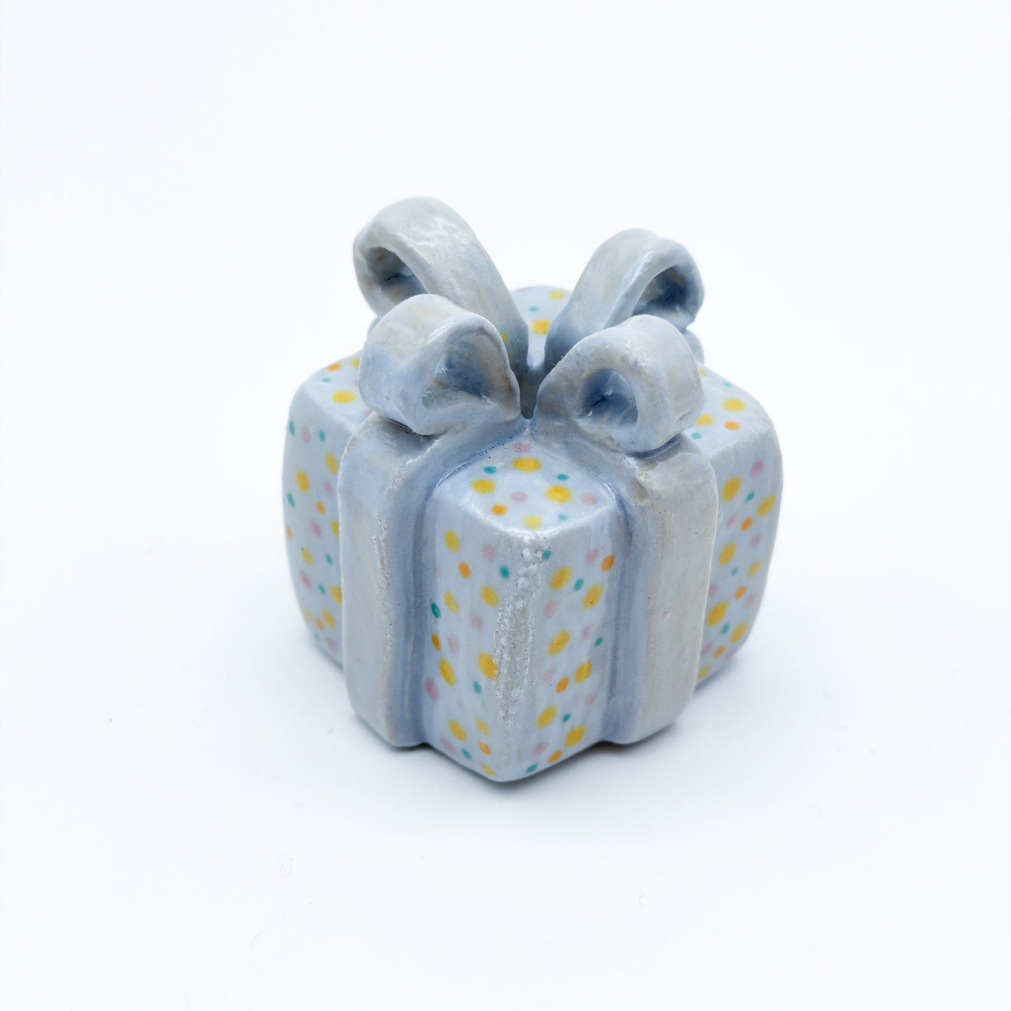 Gift box Candle Holder dotted