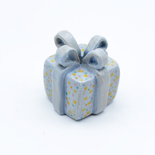 Gift box Candle Holder dotted
