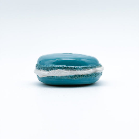 Macaron candle holder blue