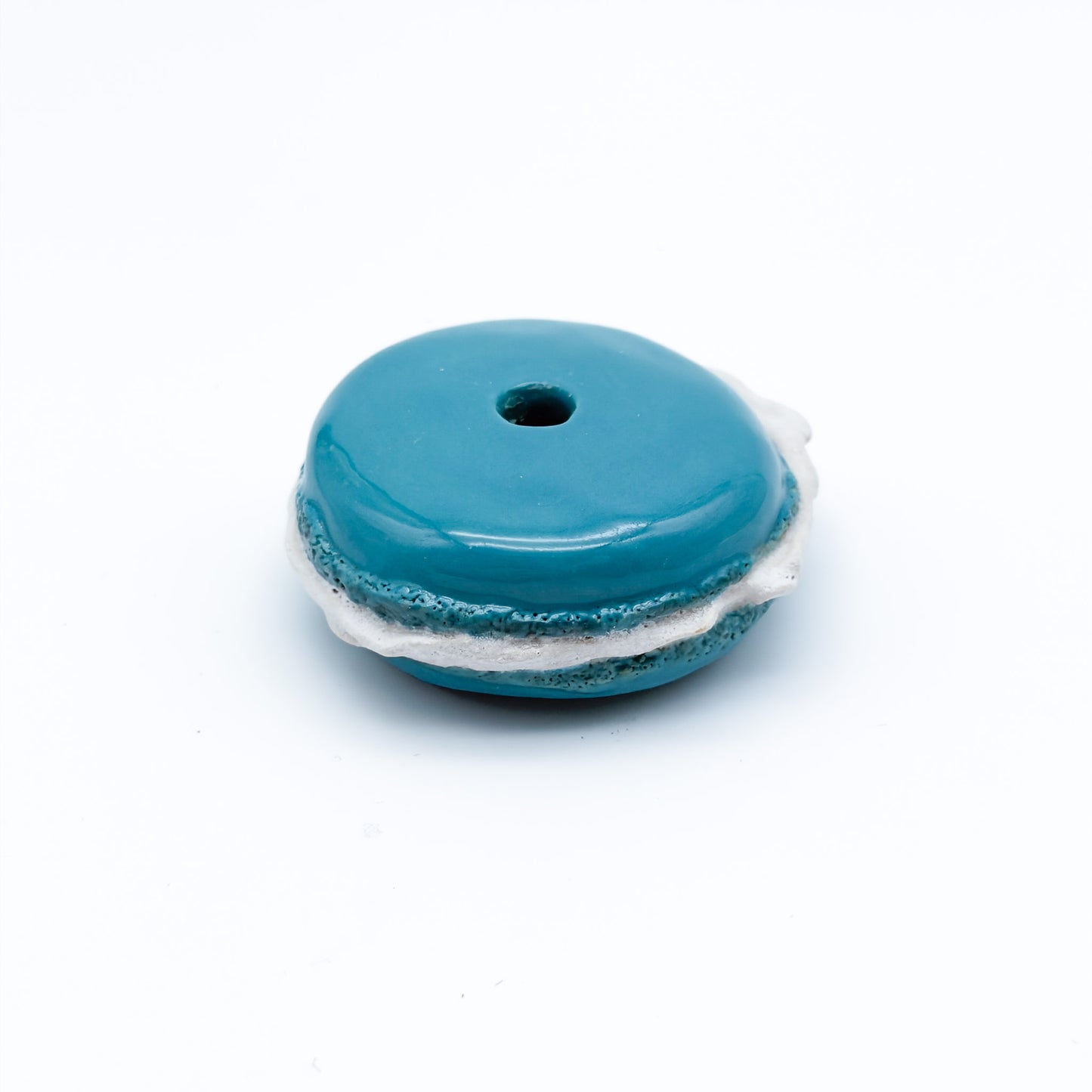 Macaron candle holder blue