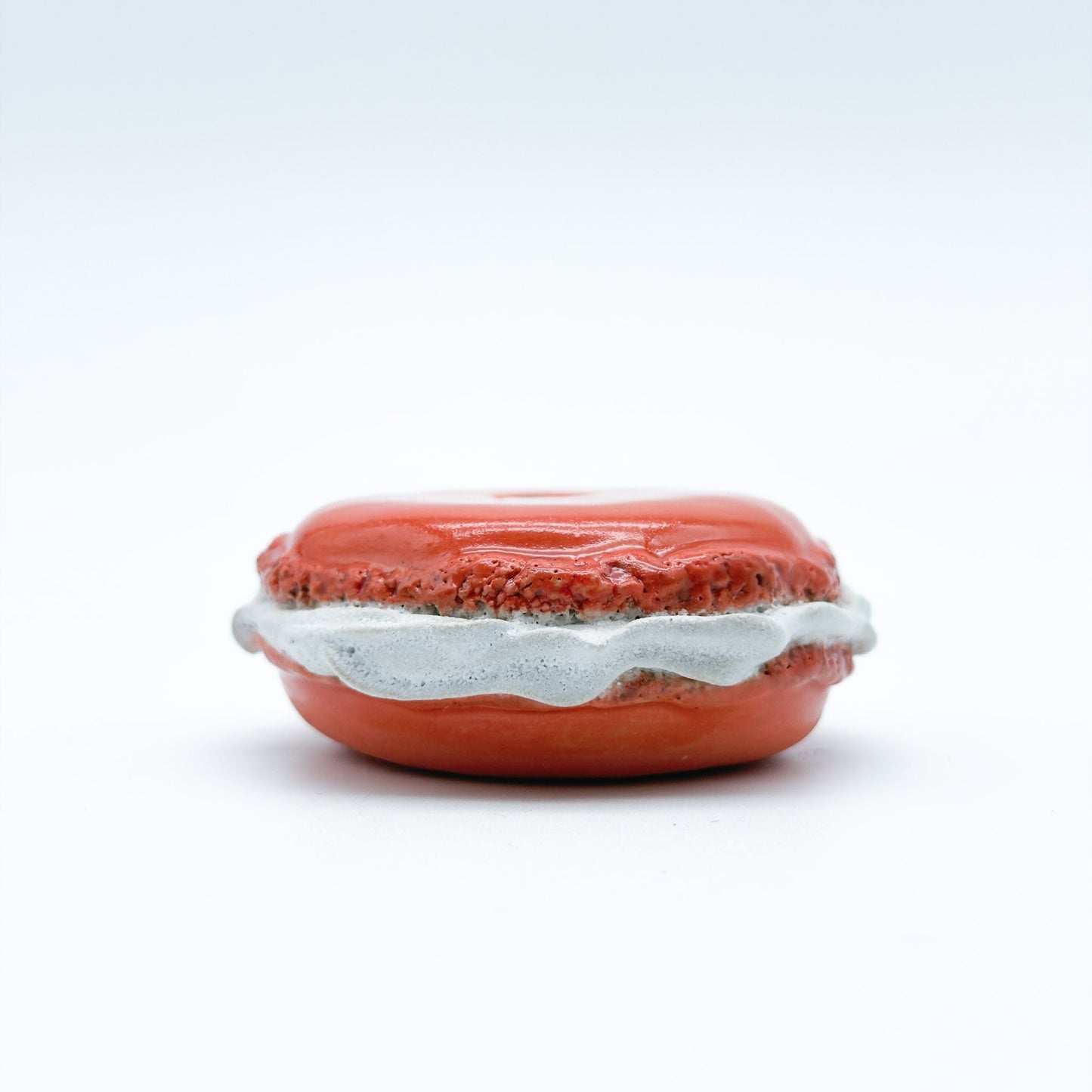 Macaron candle holder dark pink