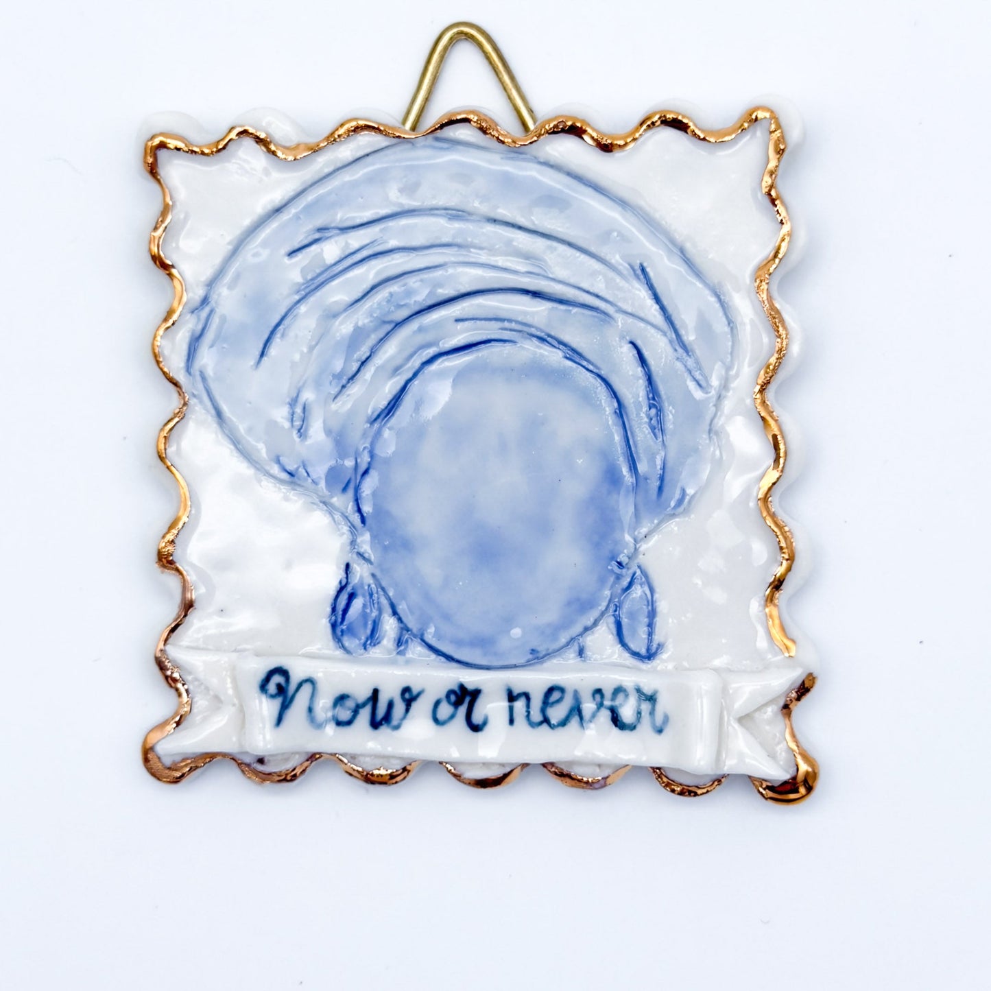 Now or never | Porcelain Painting