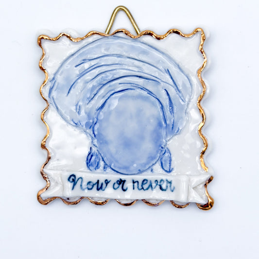 Now or never | Porcelain Painting