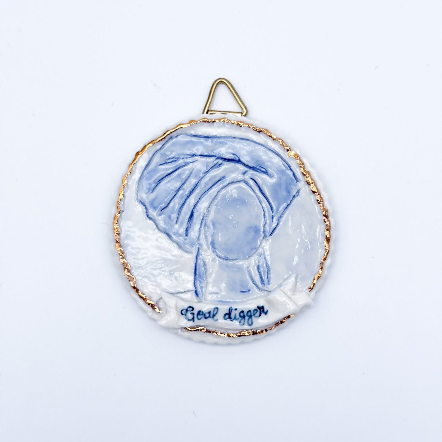 Goal digger | Porcelain Painting