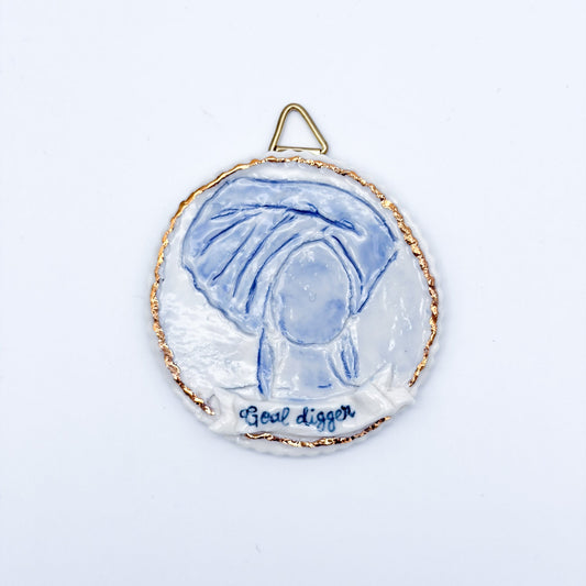 Goal digger | Porcelain Painting