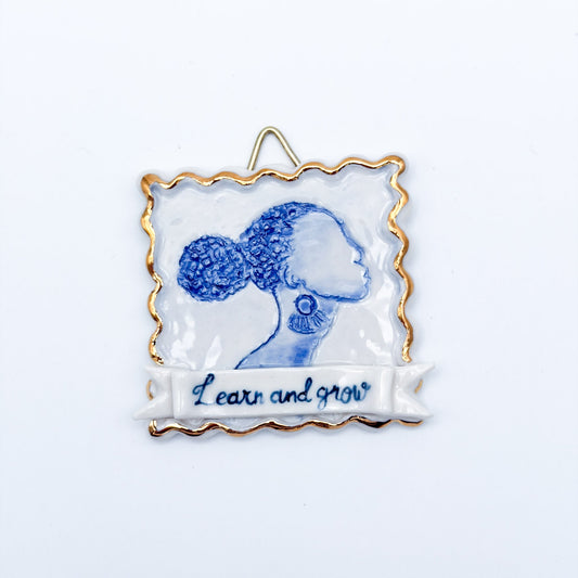 Learn and Grow | Porcelain Painting