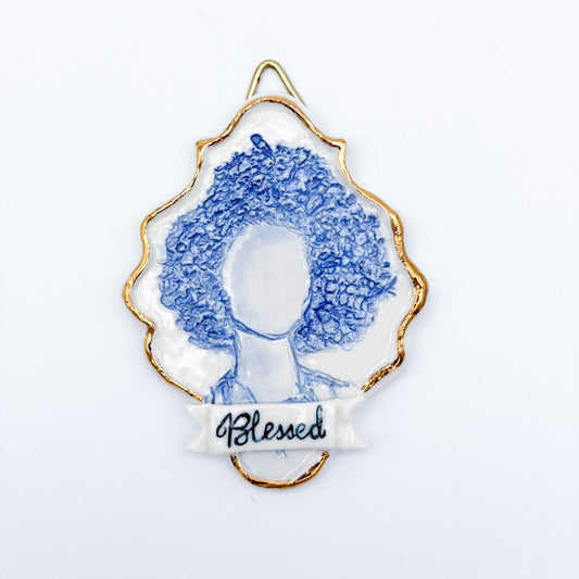 Blessed | Porcelain  Painting
