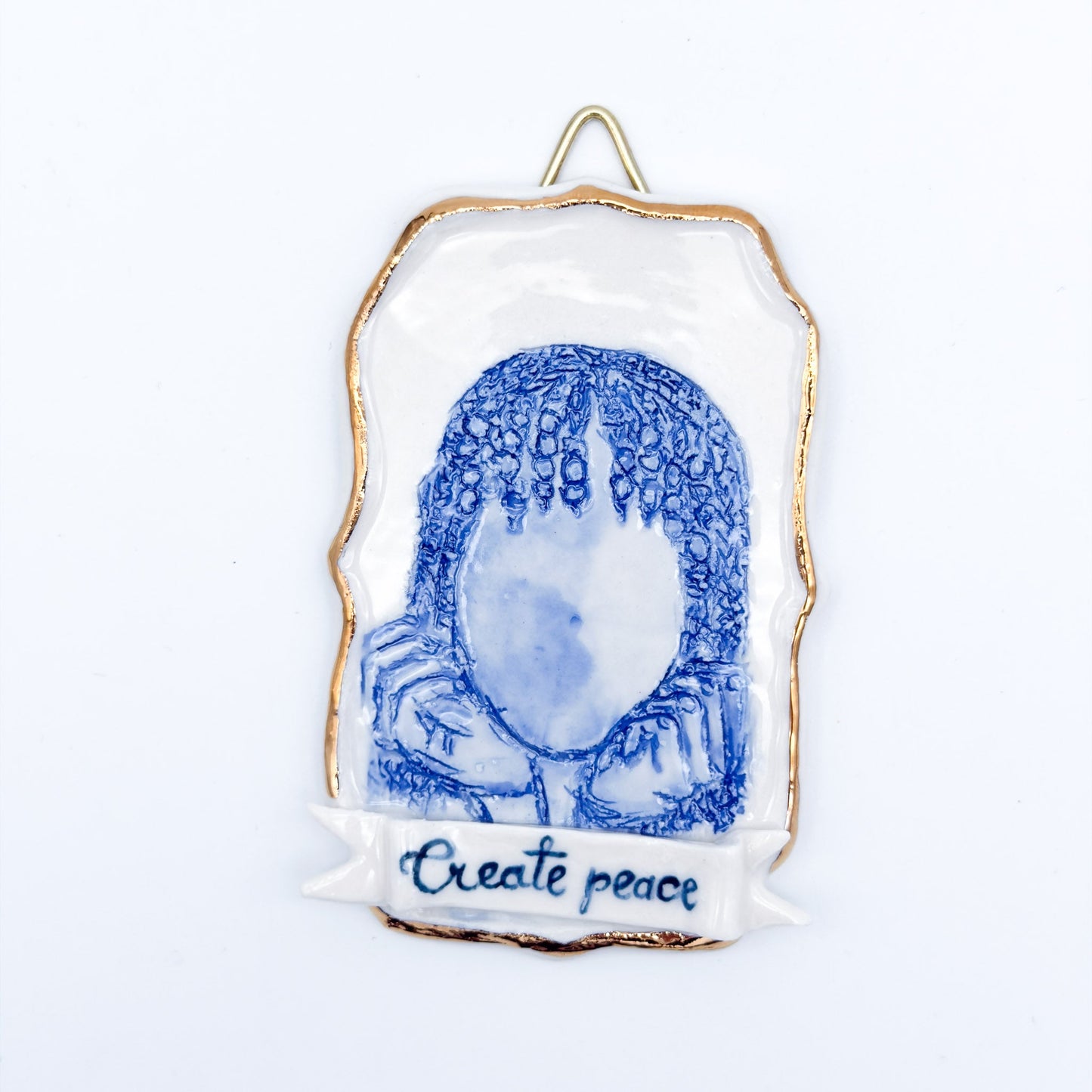 Create peace  | Porcelain  Painting